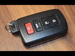 2013 - 2018 Toyota Avalon Key Fob Battery Replacement