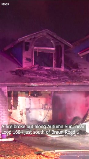 A house caught on fire by a single firework, caused severe damage to the home.