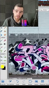 ⚠️Background HACK For 200IQ Graffiti Pieces! #graffiti