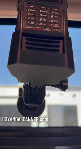 SDS100 Scanner GoPro Mount Adapter (Free 3D Print File)