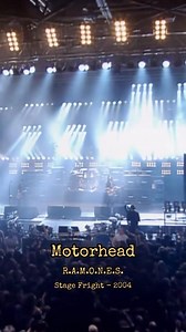 Motörhead - R.A.M.O.N.E.S. (Stage Fright 2004) ♠️🎥 | MONSTERS OF ROCK