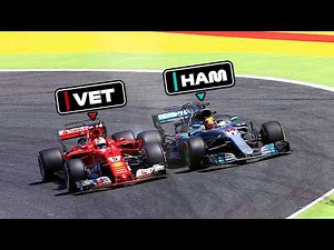Vettel and Hamilton's WILDEST Moments in F1