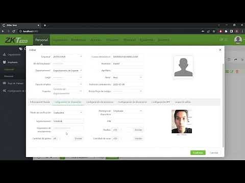 03 ¿Cómo agregar y sincronizar empleados a los equipos de asistencia? - ZKBio Time