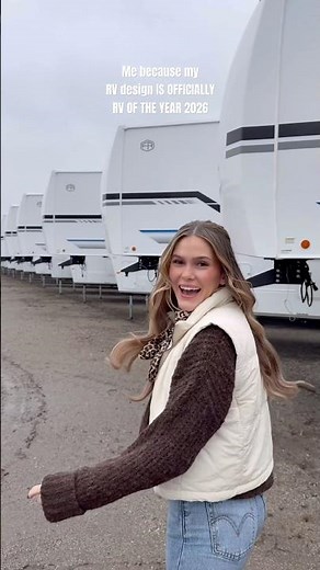 The 38LEAH.G is officially available for purchase! #campergirl #rvdesign #arcticwolf @CherokeeRV