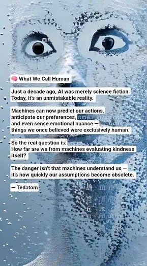 🧠 What We Call Human #tedatom #ai