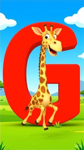G for Giraffe 🦒 | ABC for Kids