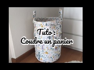 [Tutorial #14] DIY - Sewing a large toy basket