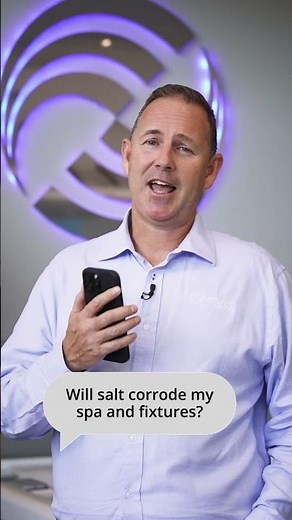 Will salt water corrode my spa or fixtures?