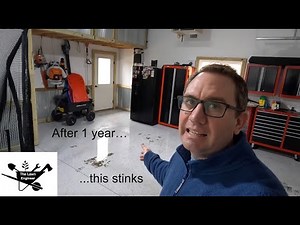 Polycuramine Garage Floor Coating 1 Year Update
