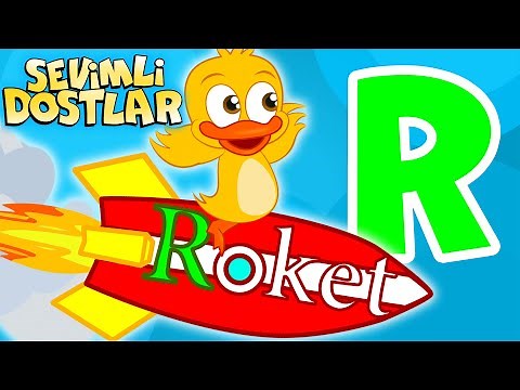 R Harfi🚀(YENİ) ABC Alfabe | Harfleri Öğreniyorum | Sevimli Dostlar Bebek Şarkıları | Çocuk Şarkıları