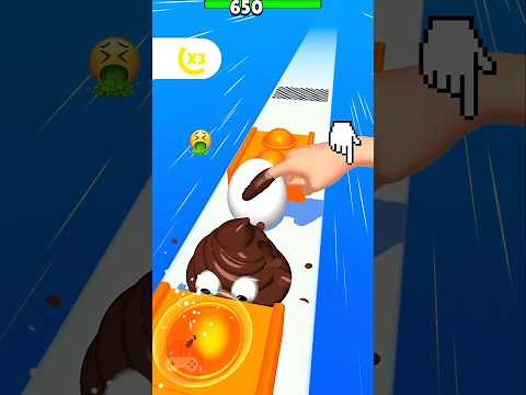 Finger Up 🤞🤘 and Down 👇👎 Happy Pop Up Run Lvl.650 #shorts