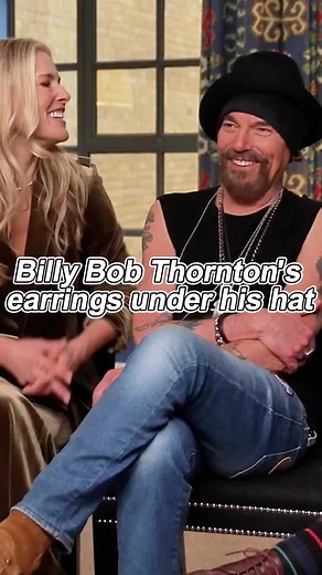Billy Bob Thornton's Unique Earrings Style