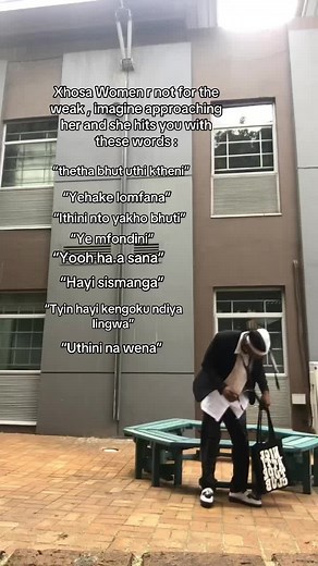 Xhosa Women's Unique Expressions and Wit