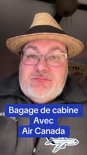 Le bagage de cabine avec Air Canada carry-on #aircanada #carryon #bagage #voyage #vol #cabine