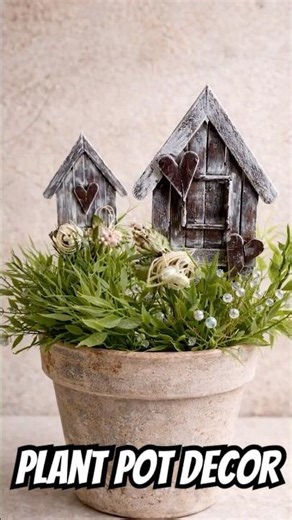 How I Made Cute Fairy Houses From Popsicle Sticks!