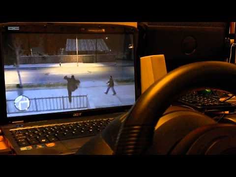 How to use any steering wheel in GTA IV (PC)