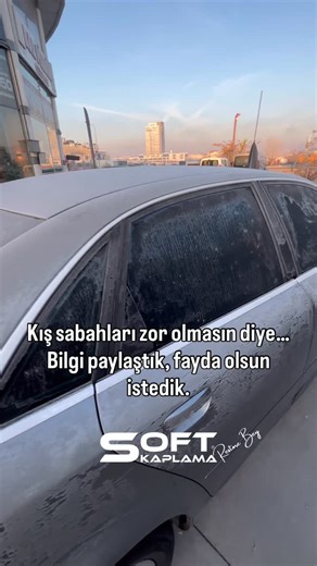Soft Kaplama on Instagram: "Soğuk sabahlarda cam kazımakla uğraşmayın, para harcamayın. Bir parça kolonya, birkaç saniye… Buz çözülsün, yolunuz açılsın. Soft Kaplama & Restore Bay olarak amacımız hizmet satmak kadar, hayatı kolaylaştıran doğru bilgiyi herkesle paylaşmak. Ücret yok, zahmet yok; sadece iyi niyet ve pratik çözüm. Kış sabahları zor olmasın diye… Bilgi paylaştık, fayda olsun istedik. @restorebey 👌 #restorebey #kolonya #buz #kış #çözüm #softkaplama"