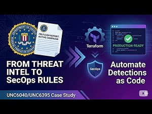 IaC For Threat Detection: Operationalizing OSINT Into Google SecOps Rules