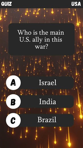 Who is the main US ally in this war? #usaquiz