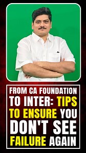 180 reactions | From CA Foundation to Inter Tips to Ensure You Don't See Failure Again | MASTERMINDS For CA | Facebook