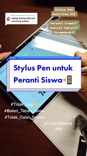 Stylus Pen untuk Peranti Siswa: Tips Menulis Nota dengan Lebih Cantik dan Menarik