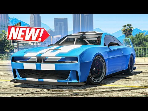 GTA 5 Online - NEW Bravado Buffalo EVX Customization! (2024 Dodge Charger EV)