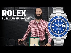 Rolex Submariner "Smurf" Blue White Gold 116619LB Watch Review | SwissWatchExpo