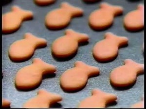 1996-1997 Goldfish crackers commercial￼