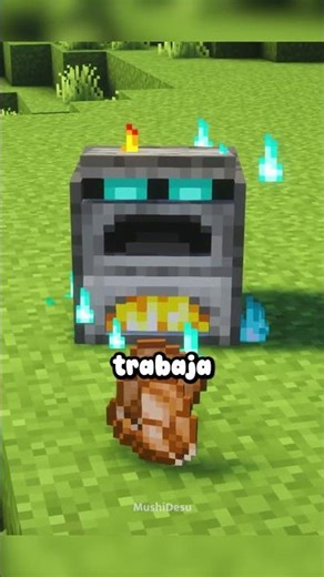 This mod brings your furnace to life in Minecraft #minecraft #shorts