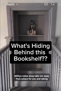20K views · 182 reactions | What secrets does this bookcase hide? #secretroom #hiddenrooms #secretrooms #hiddenroom #secretpassageway | A House with History | Facebook