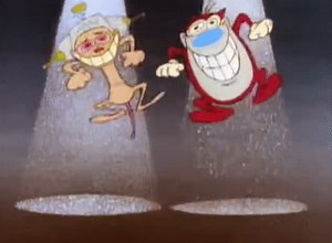 Happy Happy Joy Joy on Make a GIF