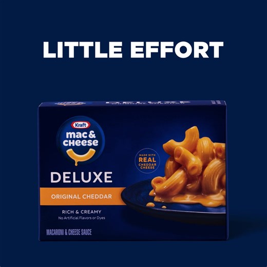 3.2K views · 657 reactions | KRAFT Deluxe is the 12-minute rich, creamy, and hearty comfort meal you didn’t know you needed. | Kraft Mac & Cheese | Facebook