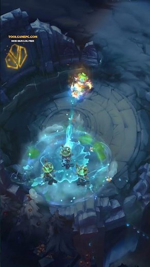 Tristana Ếch Xanh Lữ Hành - Mod Skin LOL Free #lol #leagueoflegends #lienminhhuyenthoai #shorts