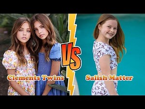 Salish Matter VS Clements Twins (Ava And Leah Clements) Stunning Transformation ⭐ From Baby To Now