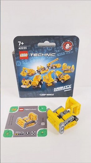 LEGO Technic Mighty Machines S1 (8/8) Bulldozer (42233) #shorts ‪@TopBrickBuilder‬