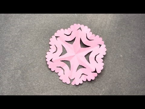 Kirigami Floral Snowflake | Simple & Stunning