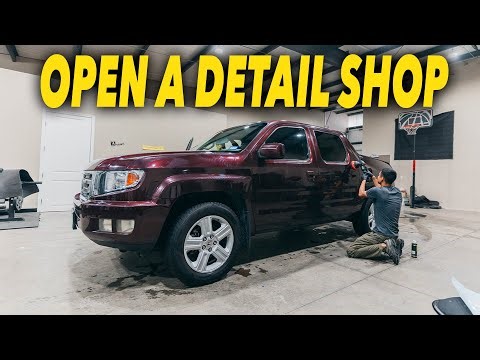 Opening Your First Detail Shop: How Find and Budget For It
