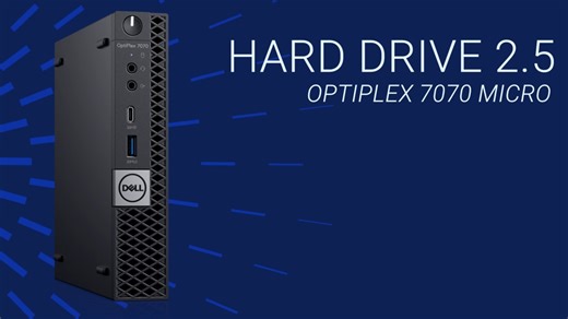OptiPlex 7070 Microのハード ドライブ2.5を交換する方法