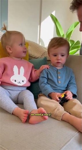 Dad Thought It Was Funny... Until The BOY Started Demanding Privacy Too! 😱😂 #Toddlers #ShortsViral