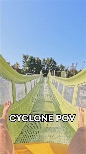 Cyclone POV 🌀 Vive en primera persona la nueva water coaster familiar de Caribe Aquatic Park 🌴