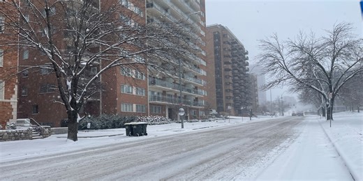 Snowfall totals: Some areas surrounding the metro see around 4 inches