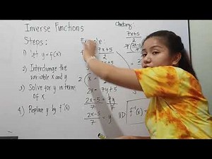 INVERSE Functions | Genmath | Tagalog Explained