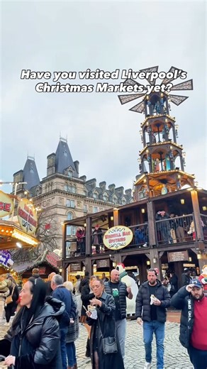 VisitLiverpool.com on Instagram: "There’s only 10 days left until Christmas and plenty of things to do across Liverpool to get into the festive spirit! ✨🎄 Have you visited Liverpool’s Christmas Markets yet? Set against the backdrop of the stunning @stgeorgeshall_liverpool the market features everything from festive food and drink to gifts, rides and bars all surrounded by sparkling lights and Christmas cheer! Open until the evening of Christmas Eve there’s still time to explore! #VisitLiverpool
