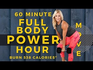 60 MINUTE FULL BODY POWER HOUR | Strength & No Repeat Cardio Workout