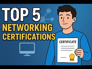 Top 5 Networking Certifications for 2025 (CCNA, CompTIA, AWS & More)