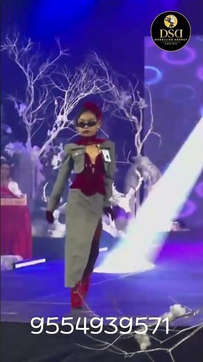 Passionate Kids Ramp Walk | Young Female Model Stage Show | DSD Models Agency