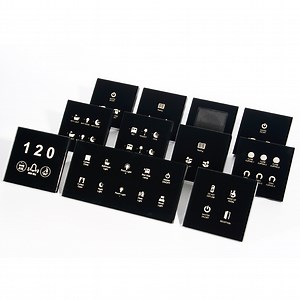 [Hot Item] Smart Control Hotel Solution Tempered Glass Touch Electrical Wall Switch