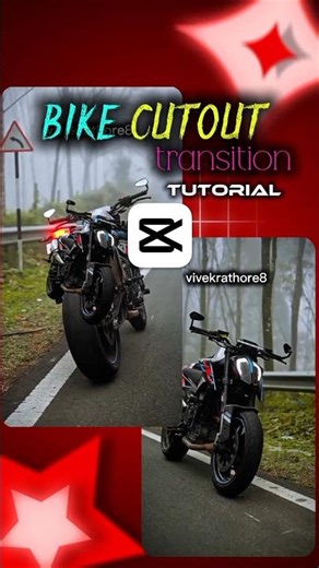 Capcut Bike Cutout Tutorial| Bike Cutout Editing In Capcut| #shorts #edit #capcut
