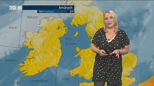 Beidh forláireamh aimsire ⚠ i bhfeidhm ón Aoine mar gheall ar an ardú teochta...🌡 Tá an scéal ar fad ag @CNiChualain | TG4