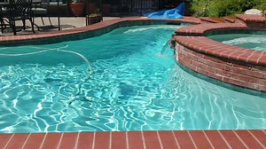 A KTLA employee in Santa Clarita shot this video of his swimming pool during Thursday's 6.4 magnitude earthquake that jolted the Mojave Desert. http://on.ktla.com/1kmrC | KTLA 5 News